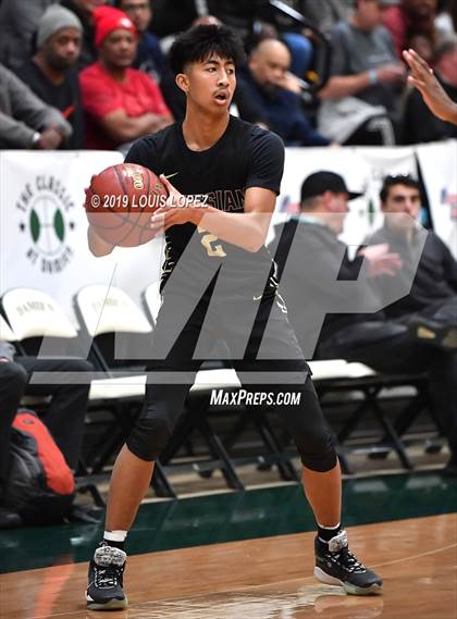 Thumbnail 2 in St. Bernard vs. Salesian College Preparatory (The Classic at Damien) photogallery.