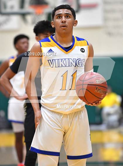 Thumbnail 2 in St. Bernard vs. Salesian College Preparatory (The Classic at Damien) photogallery.