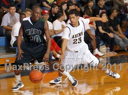 Thumbnail 3 in Akins vs. McNeil (5A Region 2 Bi-District Playoff) photogallery.
