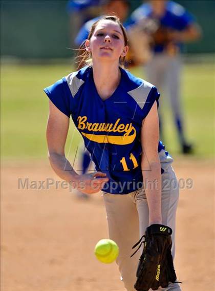 Thumbnail 1 in Brawley vs Torrey Pines (First Pitch Classic) photogallery.
