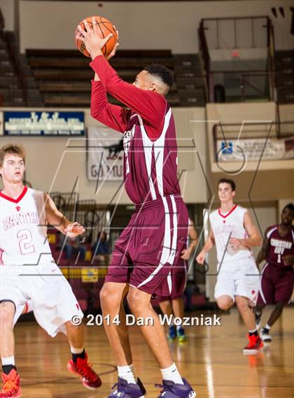 Thumbnail 1 in Christian Life Center vs. Grapevine Faith Christian (Fantasy of Lights) photogallery.