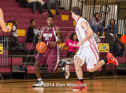 Thumbnail 2 in Christian Life Center vs. Grapevine Faith Christian (Fantasy of Lights) photogallery.