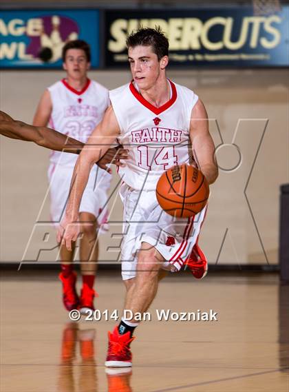 Thumbnail 2 in Christian Life Center vs. Grapevine Faith Christian (Fantasy of Lights) photogallery.