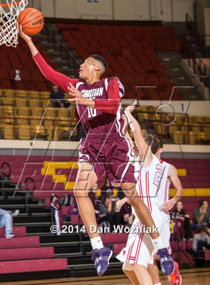 Thumbnail 1 in Christian Life Center vs. Grapevine Faith Christian (Fantasy of Lights) photogallery.