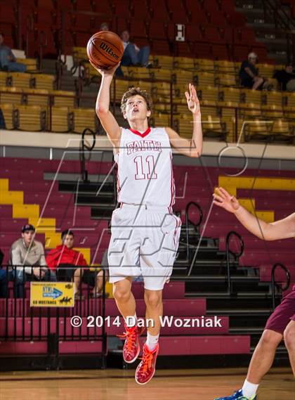Thumbnail 2 in Christian Life Center vs. Grapevine Faith Christian (Fantasy of Lights) photogallery.