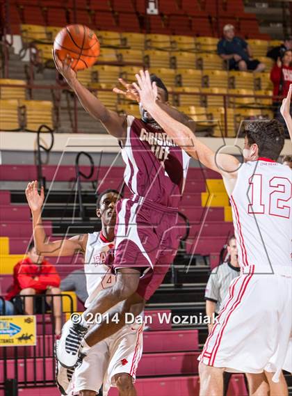 Thumbnail 3 in Christian Life Center vs. Grapevine Faith Christian (Fantasy of Lights) photogallery.
