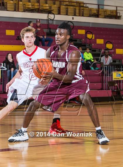 Thumbnail 1 in Christian Life Center vs. Grapevine Faith Christian (Fantasy of Lights) photogallery.
