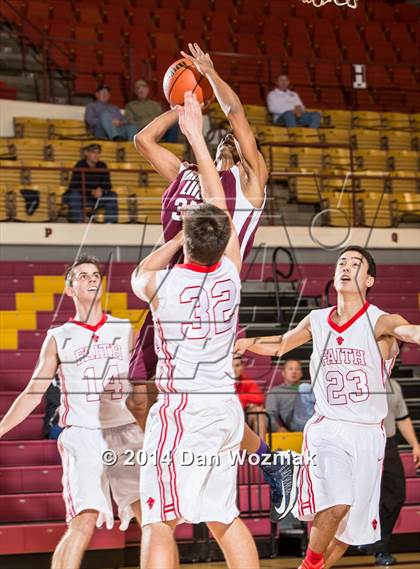 Thumbnail 1 in Christian Life Center vs. Grapevine Faith Christian (Fantasy of Lights) photogallery.