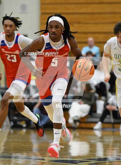 Thumbnail 2 in Duncanville @ Cleveland (Les Schwab Invitational) photogallery.