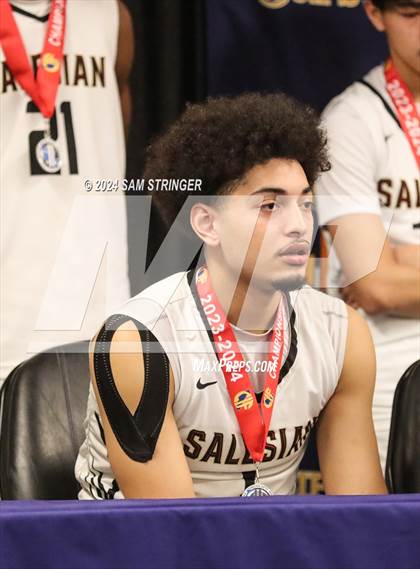 Thumbnail 2 in Harvard-Westlake @ Salesian College Preparatory (CIF State Open Division Final) photogallery.