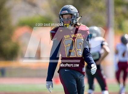 Thumbnail 1 in Simi Valley (Intrasquad Scrimmage) 3/13/2021 photogallery.