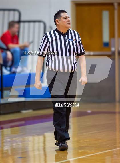 Thumbnail 2 in Salpointe Catholic vs. St. Patrick-St. Vincent  (Visit Mesa Basketball Challenge) photogallery.
