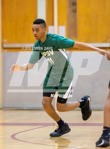 Thumbnail 2 in Salpointe Catholic vs. St. Patrick-St. Vincent  (Visit Mesa Basketball Challenge) photogallery.