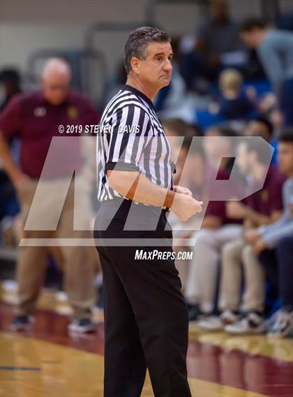 Thumbnail 3 in Salpointe Catholic vs. St. Patrick-St. Vincent  (Visit Mesa Basketball Challenge) photogallery.