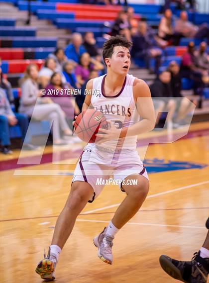 Thumbnail 2 in Salpointe Catholic vs. St. Patrick-St. Vincent  (Visit Mesa Basketball Challenge) photogallery.