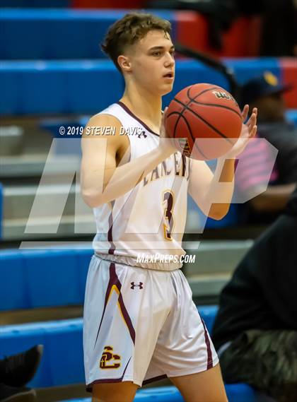 Thumbnail 2 in Salpointe Catholic vs. St. Patrick-St. Vincent  (Visit Mesa Basketball Challenge) photogallery.
