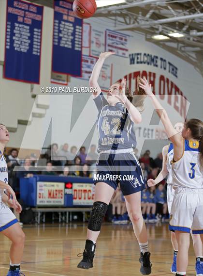 Thumbnail 2 in Johnsonburg vs. Vincentian Academy (PIAA A First Round Playoff) photogallery.