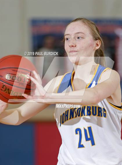 Thumbnail 2 in Johnsonburg vs. Vincentian Academy (PIAA A First Round Playoff) photogallery.