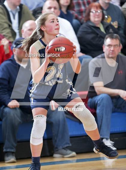 Thumbnail 2 in Johnsonburg vs. Vincentian Academy (PIAA A First Round Playoff) photogallery.