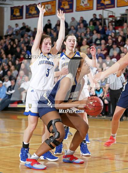 Thumbnail 2 in Johnsonburg vs. Vincentian Academy (PIAA A First Round Playoff) photogallery.