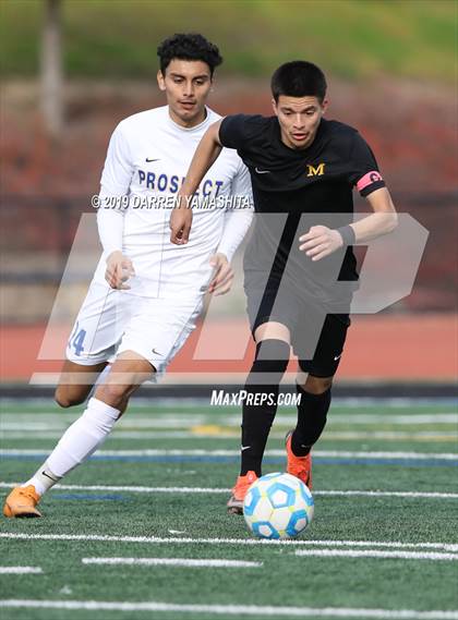 Thumbnail 2 in Monterey vs. Prospect (CIF CCS D1 Final) photogallery.