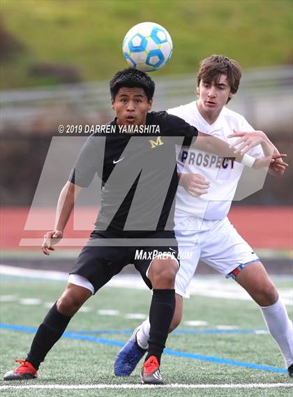 Thumbnail 2 in Monterey vs. Prospect (CIF CCS D1 Final) photogallery.