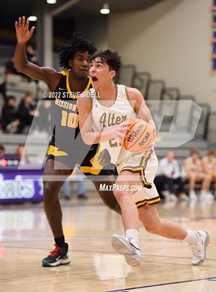Thumbnail 1 in Mission Bay vs. Archbishop Alter (The Holiday Classic 2022) photogallery.
