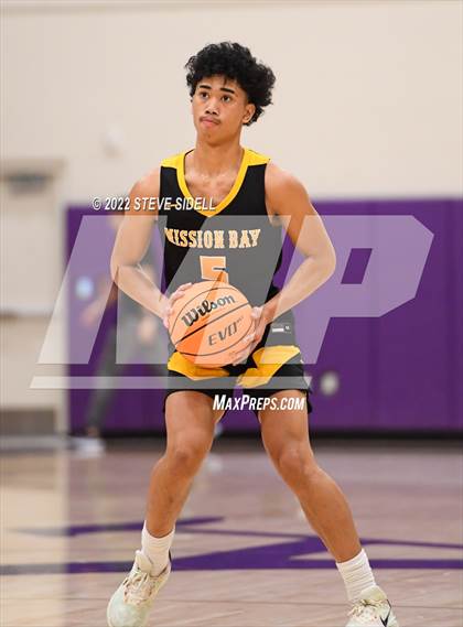 Thumbnail 2 in Mission Bay vs. Archbishop Alter (The Holiday Classic 2022) photogallery.