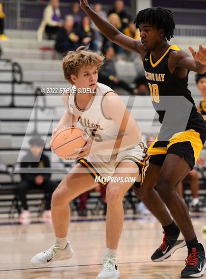 Thumbnail 1 in Mission Bay vs. Archbishop Alter (The Holiday Classic 2022) photogallery.