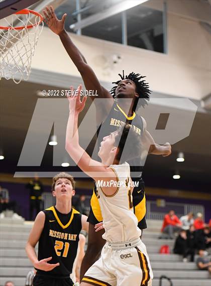 Thumbnail 1 in Mission Bay vs. Archbishop Alter (The Holiday Classic 2022) photogallery.