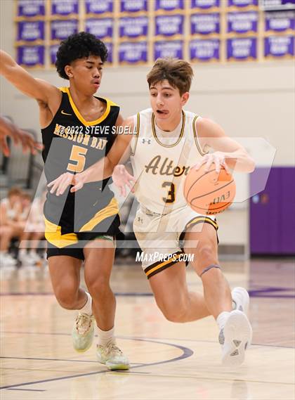 Thumbnail 1 in Mission Bay vs. Archbishop Alter (The Holiday Classic 2022) photogallery.