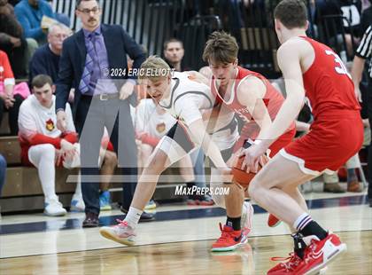 Thumbnail 2 in Cochranton vs Rocky Grove (PIAA D10 1A Semifinal) photogallery.
