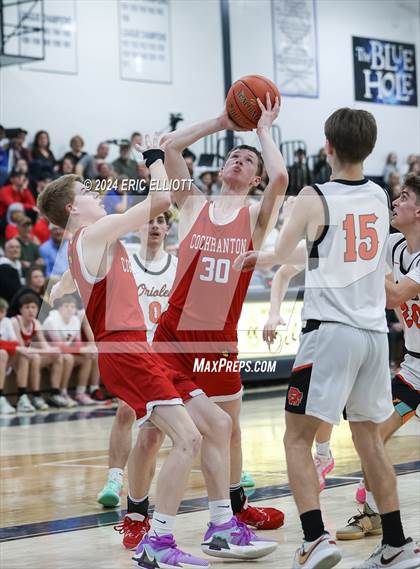 Thumbnail 1 in Cochranton vs Rocky Grove (PIAA D10 1A Semifinal) photogallery.