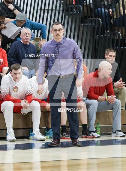 Thumbnail 3 in Cochranton vs Rocky Grove (PIAA D10 1A Semifinal) photogallery.