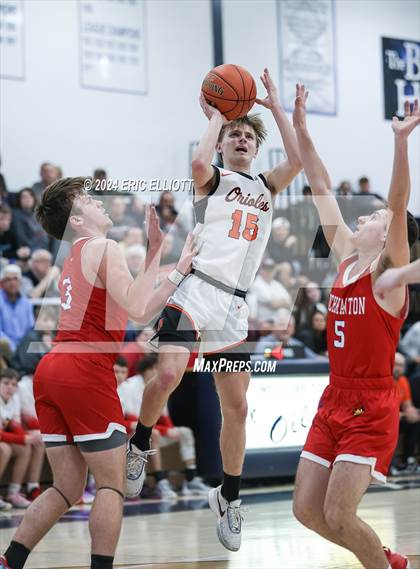 Thumbnail 1 in Cochranton vs Rocky Grove (PIAA D10 1A Semifinal) photogallery.