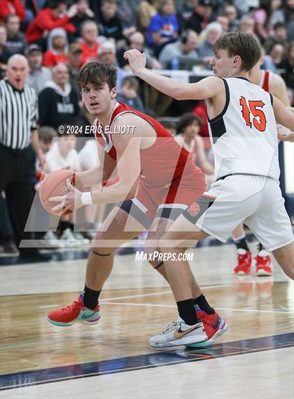 Thumbnail 2 in Cochranton vs Rocky Grove (PIAA D10 1A Semifinal) photogallery.