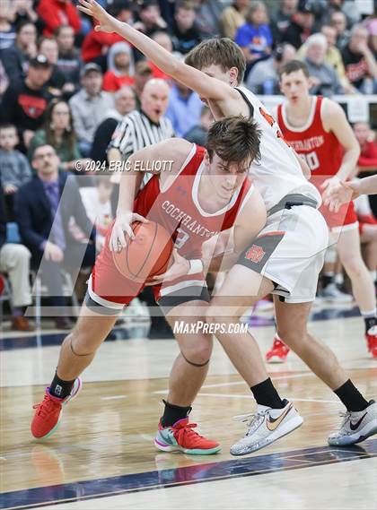 Thumbnail 3 in Cochranton vs Rocky Grove (PIAA D10 1A Semifinal) photogallery.