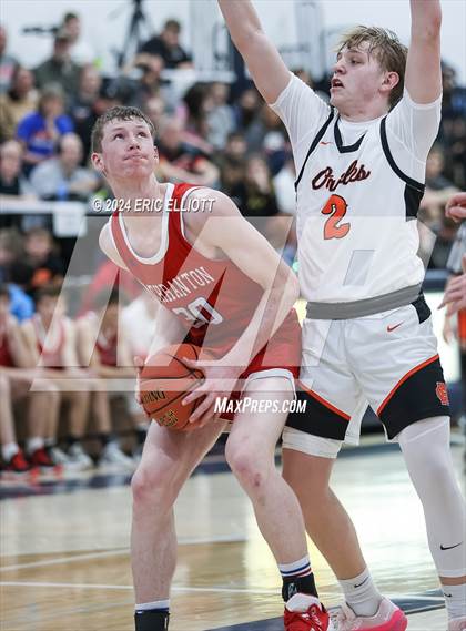 Thumbnail 2 in Cochranton vs Rocky Grove (PIAA D10 1A Semifinal) photogallery.