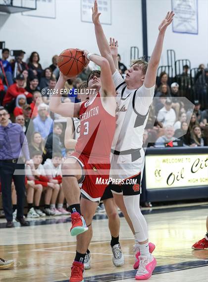 Thumbnail 3 in Cochranton vs Rocky Grove (PIAA D10 1A Semifinal) photogallery.
