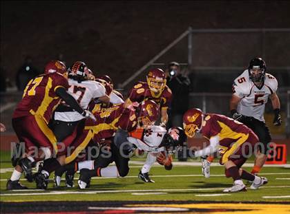 Thumbnail 1 in Woodside vs. Menlo-Atherton (CIF CCS Large School Division Playoffs) photogallery.