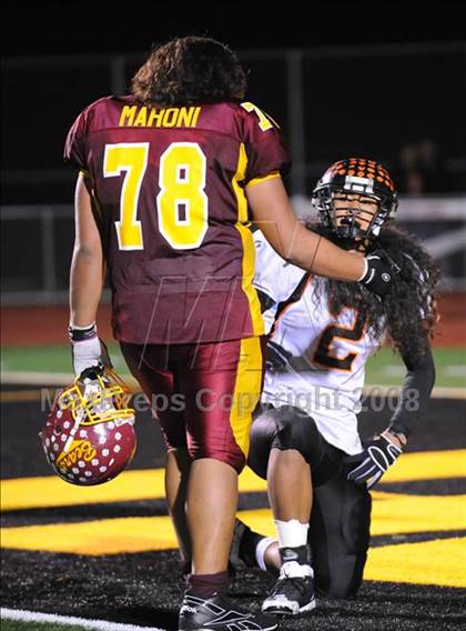 Thumbnail 2 in Woodside vs. Menlo-Atherton (CIF CCS Large School Division Playoffs) photogallery.