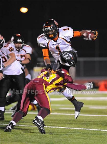 Thumbnail 2 in Woodside vs. Menlo-Atherton (CIF CCS Large School Division Playoffs) photogallery.