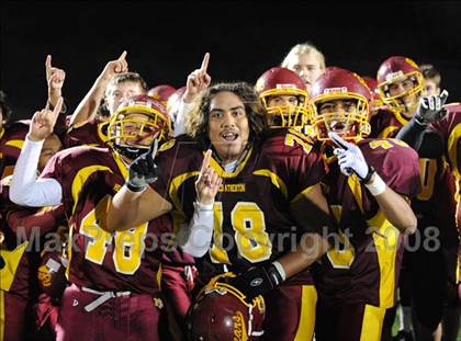 Thumbnail 2 in Woodside vs. Menlo-Atherton (CIF CCS Large School Division Playoffs) photogallery.
