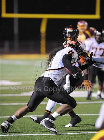 Thumbnail 1 in Woodside vs. Menlo-Atherton (CIF CCS Large School Division Playoffs) photogallery.
