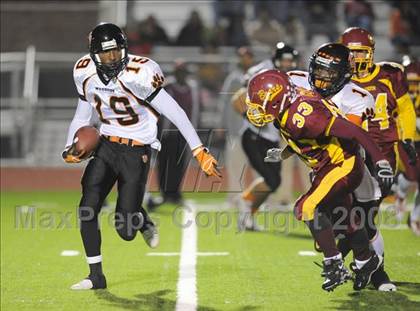 Thumbnail 1 in Woodside vs. Menlo-Atherton (CIF CCS Large School Division Playoffs) photogallery.