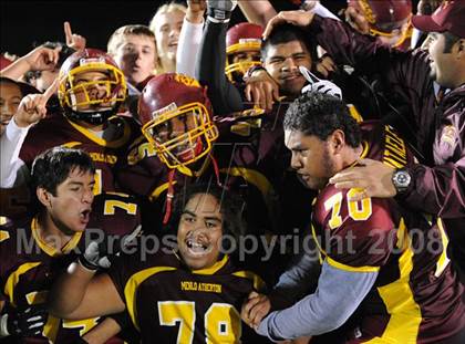 Thumbnail 1 in Woodside vs. Menlo-Atherton (CIF CCS Large School Division Playoffs) photogallery.