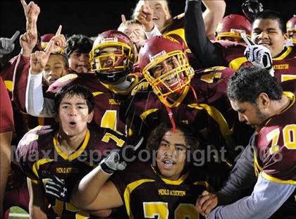 Thumbnail 3 in Woodside vs. Menlo-Atherton (CIF CCS Large School Division Playoffs) photogallery.