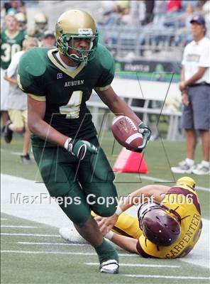 Thumbnail 2 in Moses Lake vs. Auburn (Kickoff Classic) photogallery.