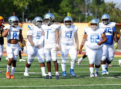 Thumbnail 2 in St. Bernard vs. Dominguez photogallery.