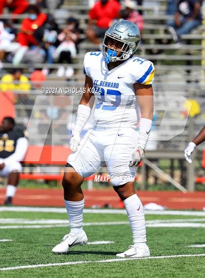 Thumbnail 1 in St. Bernard vs. Dominguez photogallery.